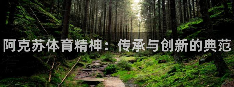 阿克苏体育精神：传承与创新的典范