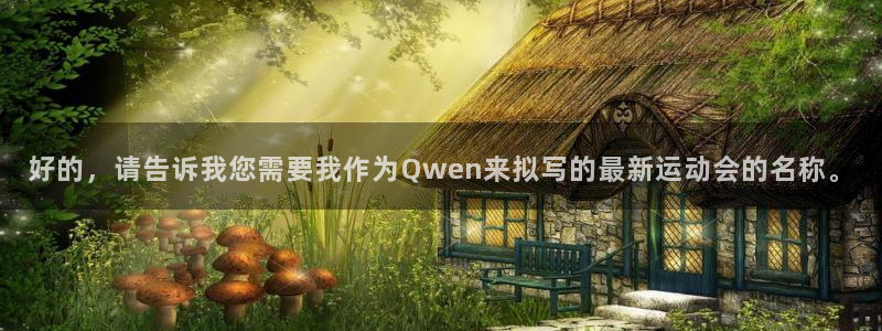 好的，请告诉我您需要我作为Qwen来拟写的最新运动会的名称。