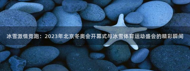 冰雪激情竞跑：2023年北京冬奥会开幕式与冰雪体育运动盛会的精彩瞬间